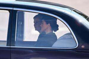 The Coffin Carrying Queen Elizabeth II Is Transferred From Buckingham Palace To The Palace Of Westminster
