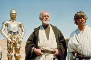 Alec Guinness interpretó a Obi-Wan Kenobi en las primeras películas de ‘Star Wars’