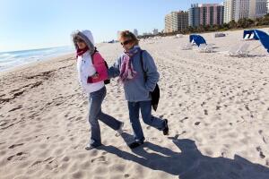 Record Cold Hits Miami Area