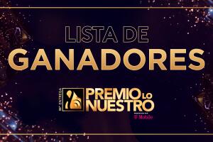 Ganadores Premio Lo Nuestro 2023: lista completa de artistas