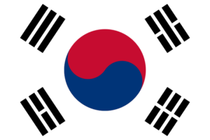 Bandera de Corea del Sur