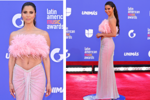Roselyn Sánchez en la alfombra roja de los Latin AMAs 2023