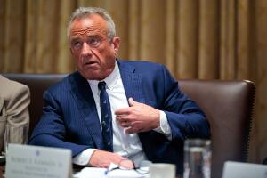 President Trump Meets With His Cabinet At The White House