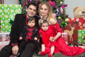 Mellizos Jorge Salinas y Elizabeth Álvarez