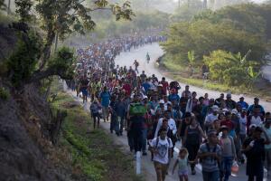 MEXICO-CARAVANA MIGRANTES