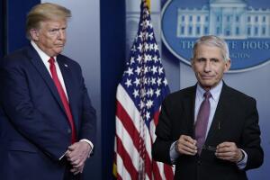 The White House Holds Daily Briefing On Coronavirus Pandemic