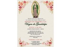 Calendario de la iglesia Misión Católica San Felipe de Jesús en Forest Park