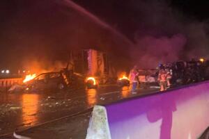 Choque mortal autopista