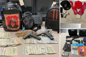 Ya sea porque le marcaron el alto a un conductor o hicieron una investigación, agencias del orden de San José, San Mateo y el condado de Santa Clara decomisaron armas, drogas y hasta dinero en la última semana.