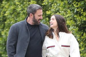 Ben Affleck & Ana de Armas Romantic Easter Sunday Walk without Covid-19 Protection