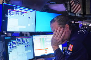 Corredor de bolsa de Wall Street. Foto: AP