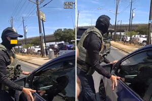 wilber garcés pérez venezolano inmigrante acusación federal agredir agente ICE detención austin texas