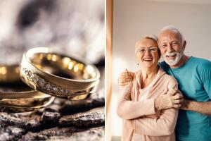 Abuelitos se enamoran y se casan después de los 90 años