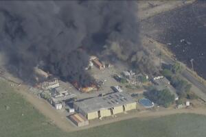 Siete personas desaparecidas explosión fuegos artificiales condado de Yolo