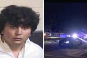 Julian McElhaney, de 22 años, habló al 911 para reportar que había disparado a sus padres, informó la policía.