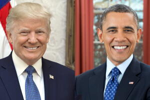 Obama y Trump