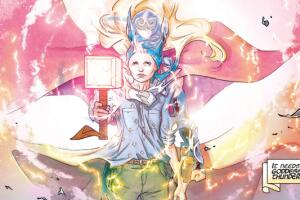 Jane Foster y Mjolnir