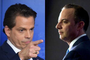 Anthony Scaramucci y Reince Priebus