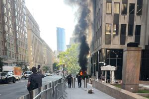 NY-EDIFICIO FEDERAL-INCENDIO