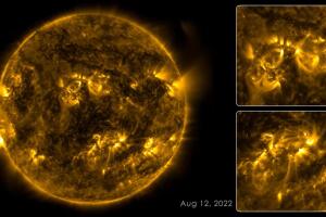 La Nasa difundió impactantes imágenes de los cambios del Sol en 133 días.