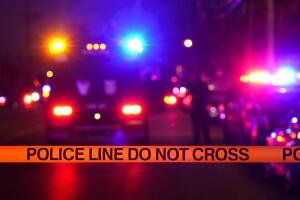 California police line