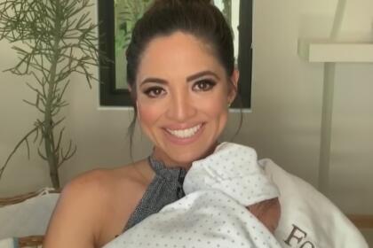 Como si nada hubiera pasado: Pamela Silva posa con ropa deportiva a solo 7 semanas de haber sido mamá | Univision Famosos | Univision