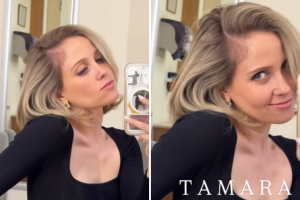 Natasha Dupeyron se hizo un cambio de look para interpretar a Tamara en Los Hilos del Pasado.