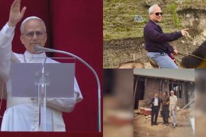 El papa que viajaba en burro, cargaba cemento y comía chile en nogada