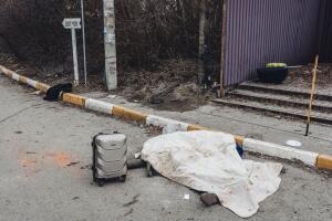 La familia falleció cuando un mortero estalló cerca de ellos en Irpin, Ucrania.