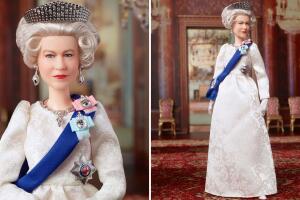 Barbie de la reina Isabel II