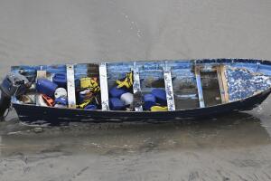 CORRECTION California Capsized Boat