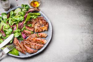 Ensalada con carne
