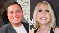 Cantante quiere “conquistar” a Laura Bozzo tras darse “besitos”: es 41 años menor que ella