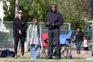 Kim Kardashian se dejó ver junto a su ex Kanye West el pasado fin de semana.