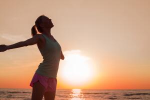 Saludable, libre de estrés