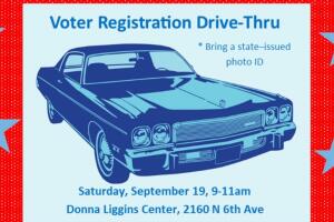 Registro al voto desde el auto