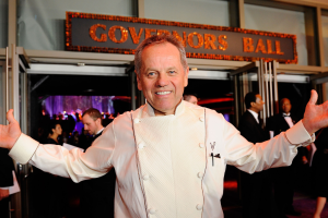 Wolfgang Puck en el Governors Ball de 2010