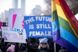 Marcha mujeres sábado