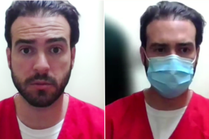 Pablo Lyle uniforme rojo