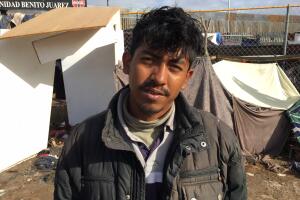 Caravana migrante en Tijuana