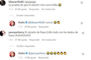 Thalia reacciona a los comentarios de su calcetín.jpg