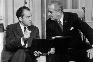 USA-PRESIDENT-NIXON-JOHNSON