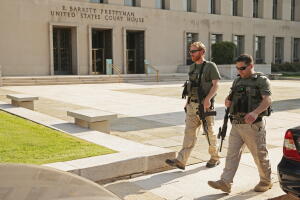 El juicio a Ahmed Abu Khattala en una corte federal de Washington DC estuvo rodeado por fuertes medidas de seguridad.