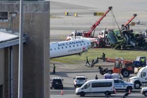 Repatrían los cuerpos de los pilotos de Air Canadá fallecidos tras accidente aéreo en LaGuardia.