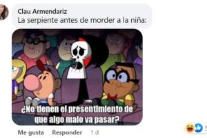 Reacciones al caso de la niña que mordió a una serpiente