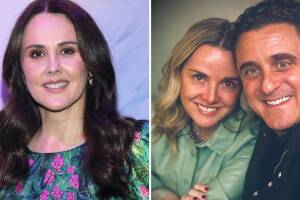 Natalia Esperón; Marisol Mijares y su esposo.