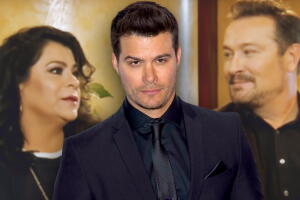 Brandon Peniche, Arturo Peniche y Gaby Ortiz