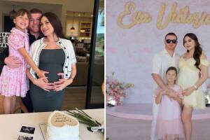 Así dieron a conocer el embarazo y meses después el 'baby shower'