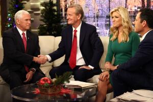 Vice President-Elect Mike Pence Visits "Fox & Friends"