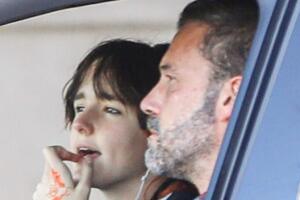 Ben Affleck y su hija Seraphina en Los Ángeles